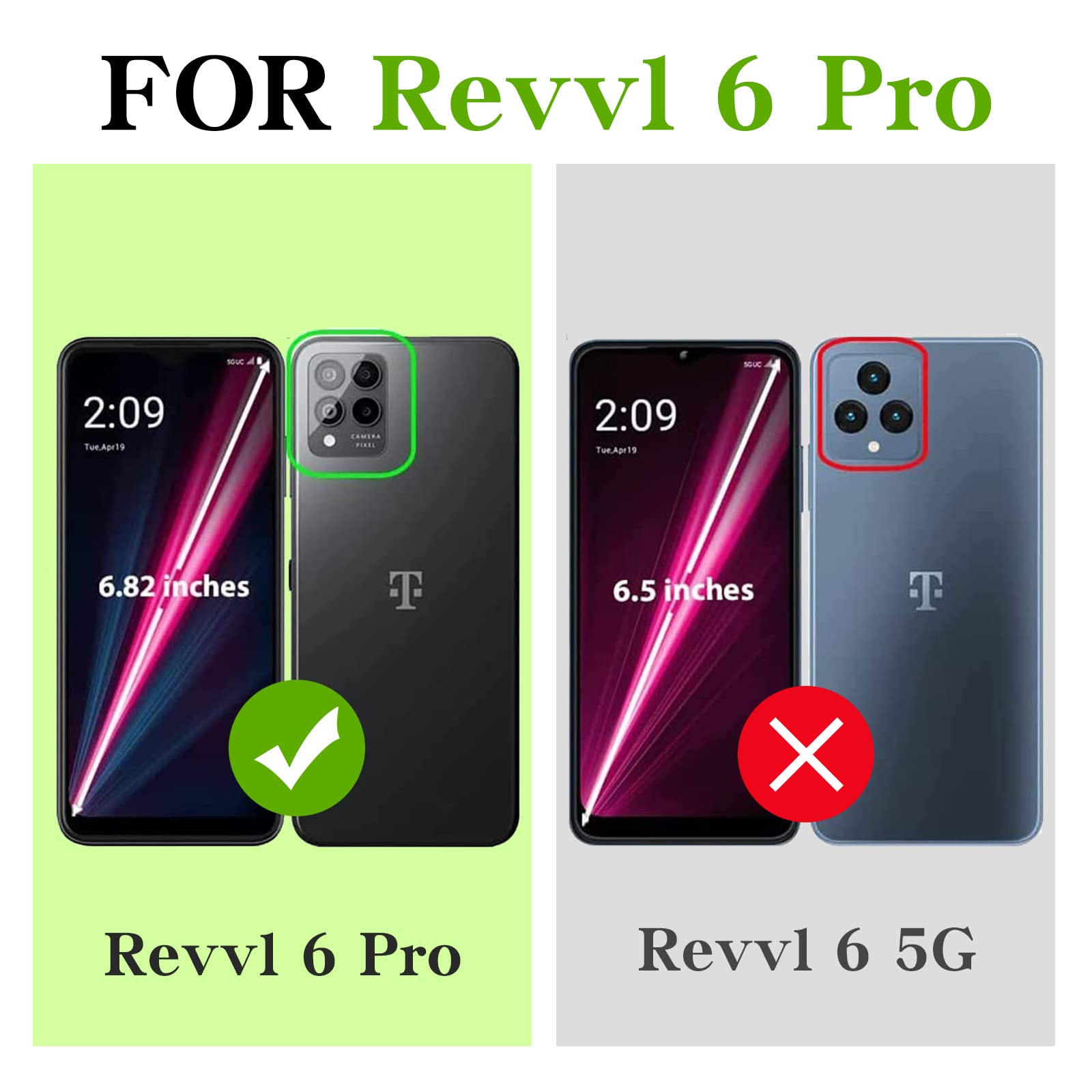 For Revvl 6 Pro 5G Case, Revvl 6 Pro 5G Phone Case For Women Glitter Crystal Clear Tpu Luxury Protective Cover With Kickstand St