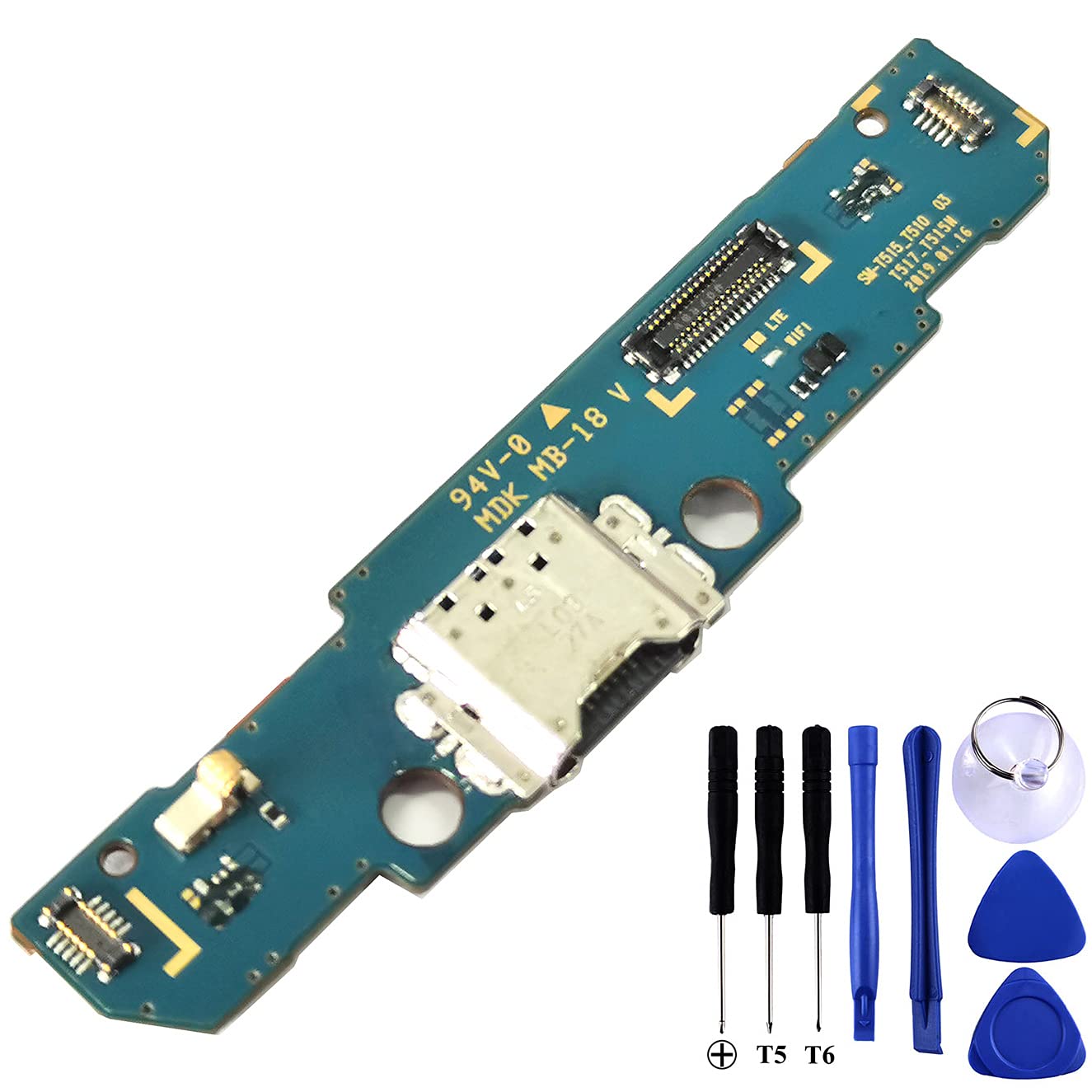 Tab A 10.1 T510 Usb Charging Port Flex Cable Replacement T515 Type C Charger Dock Board Flex Connector For Samsung Galaxy Tab A