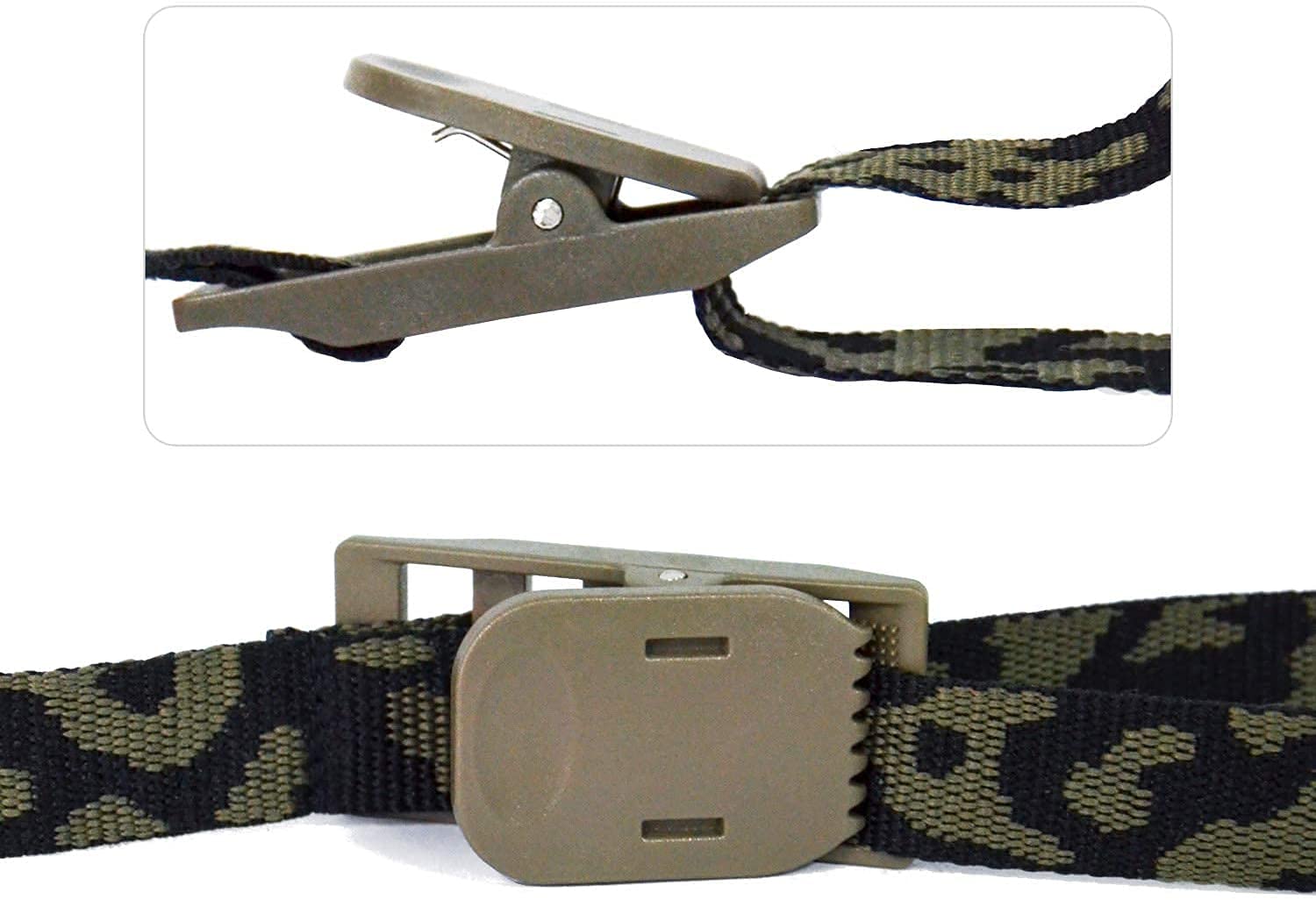 Winghome Wildlife Trail Camera Mounting Straps, Hunting Camera Holder Strap 6Feets Durable Mounting Bracket Belt Nylon Fiber Str