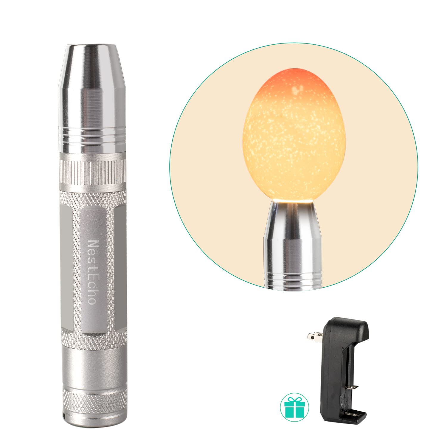 Nestecho Led Light Egg Candler Tester Egg Candler Tester Candling Lamp For All Egg Typ