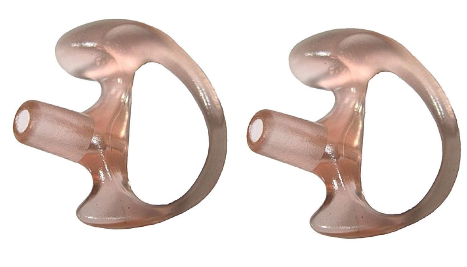Ear Phone Connection Left Ear Large Soft Silicone Radio Earpiece Set Of 2 Pcs   Insert Earmolds   Semi Custom Mold Earplug Earbu