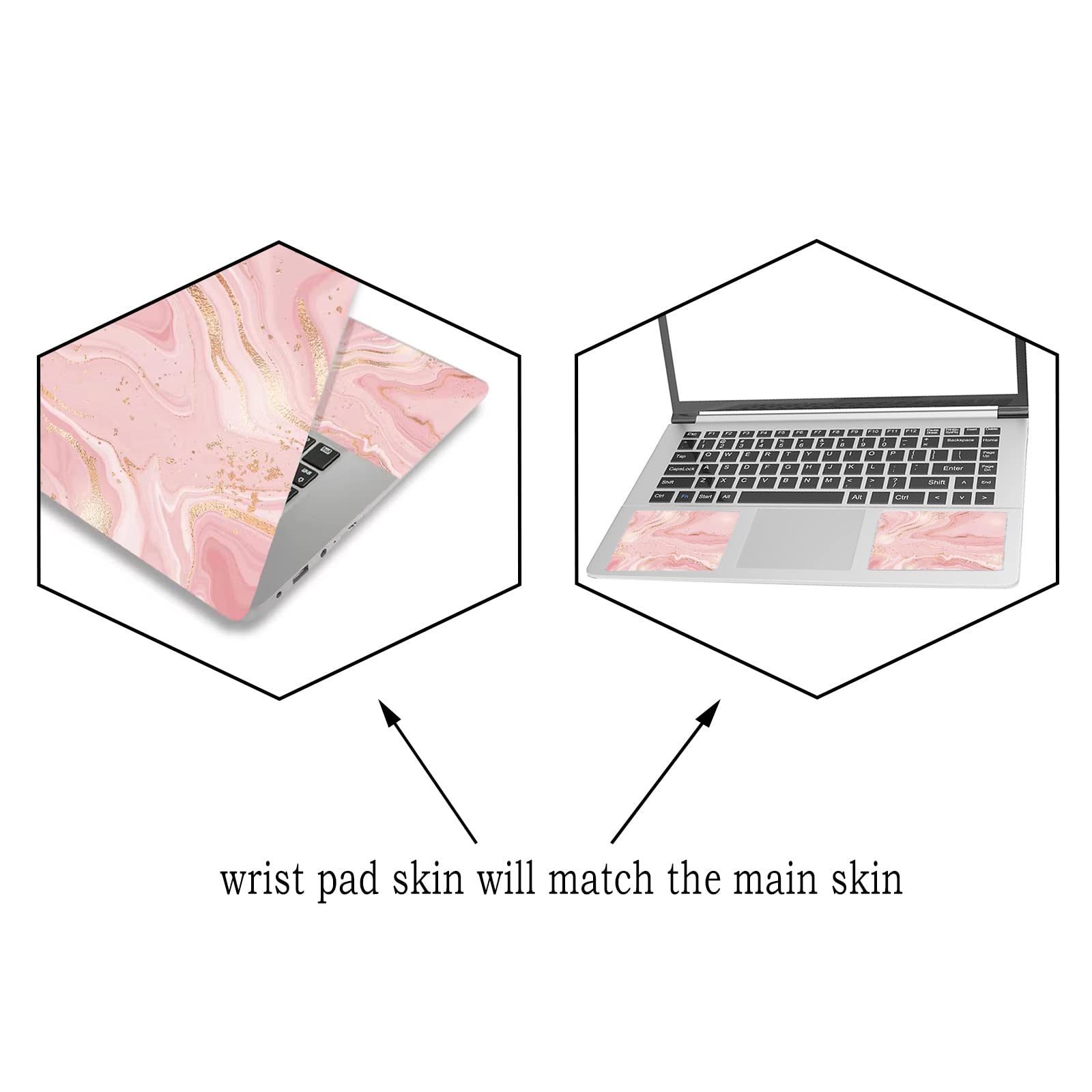 Artso 15.6 Inch Laptop Notebook Skin Sticker Universal Soft Art Cover Decal Fits 12 13 13.3 14 15 15.4 15.6 Inch Laptop Protecto