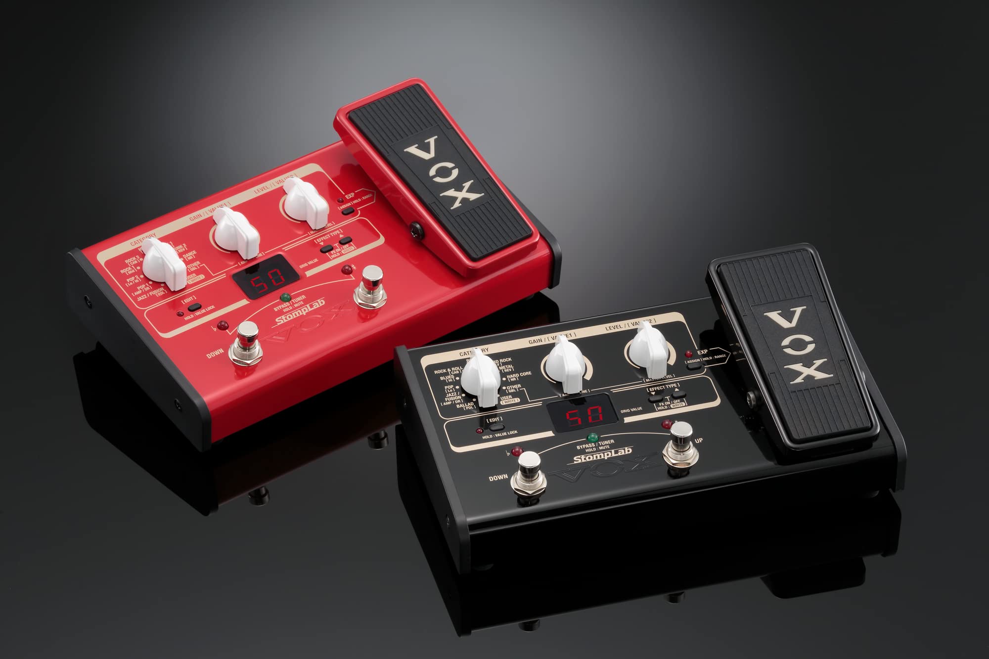 Vox Stomplab2G Modeling Guitar Multi Effects Pedal
