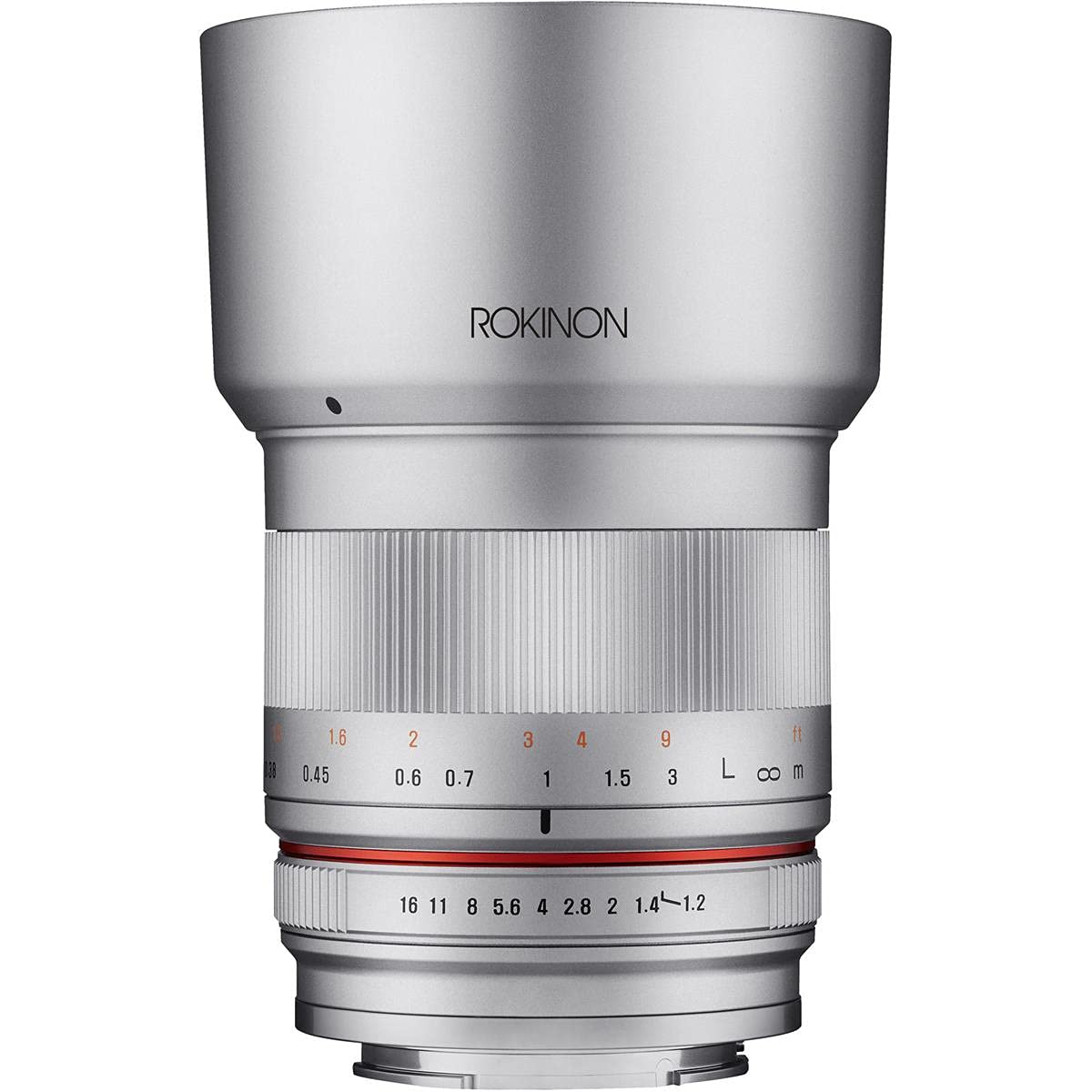 Rokinon 35mm f/1.2 High Speed Wide Angle Lens for Fujifilm X Mount, Silver
