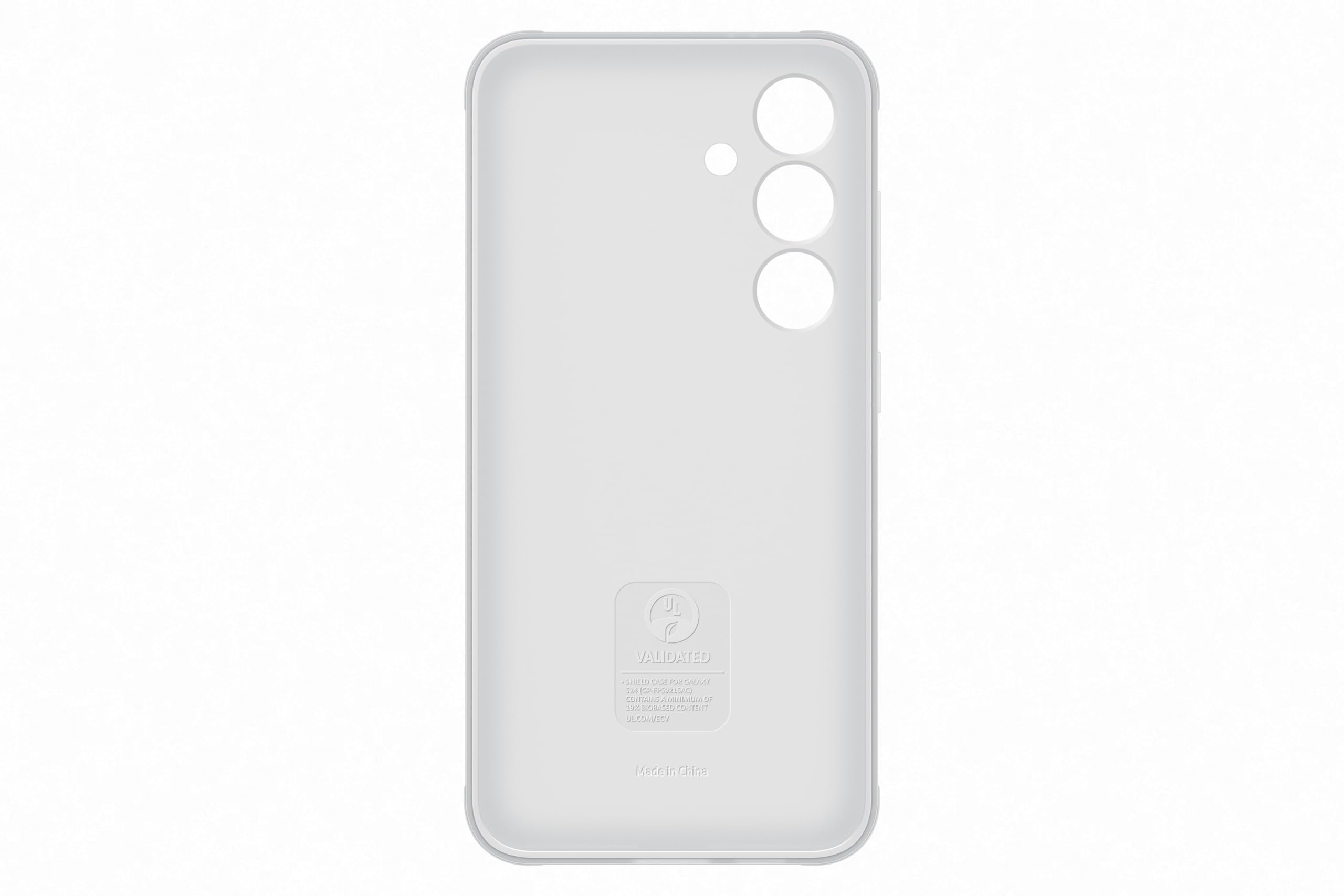 Samsung Galaxy Official S24 Shield Case, Light Grey