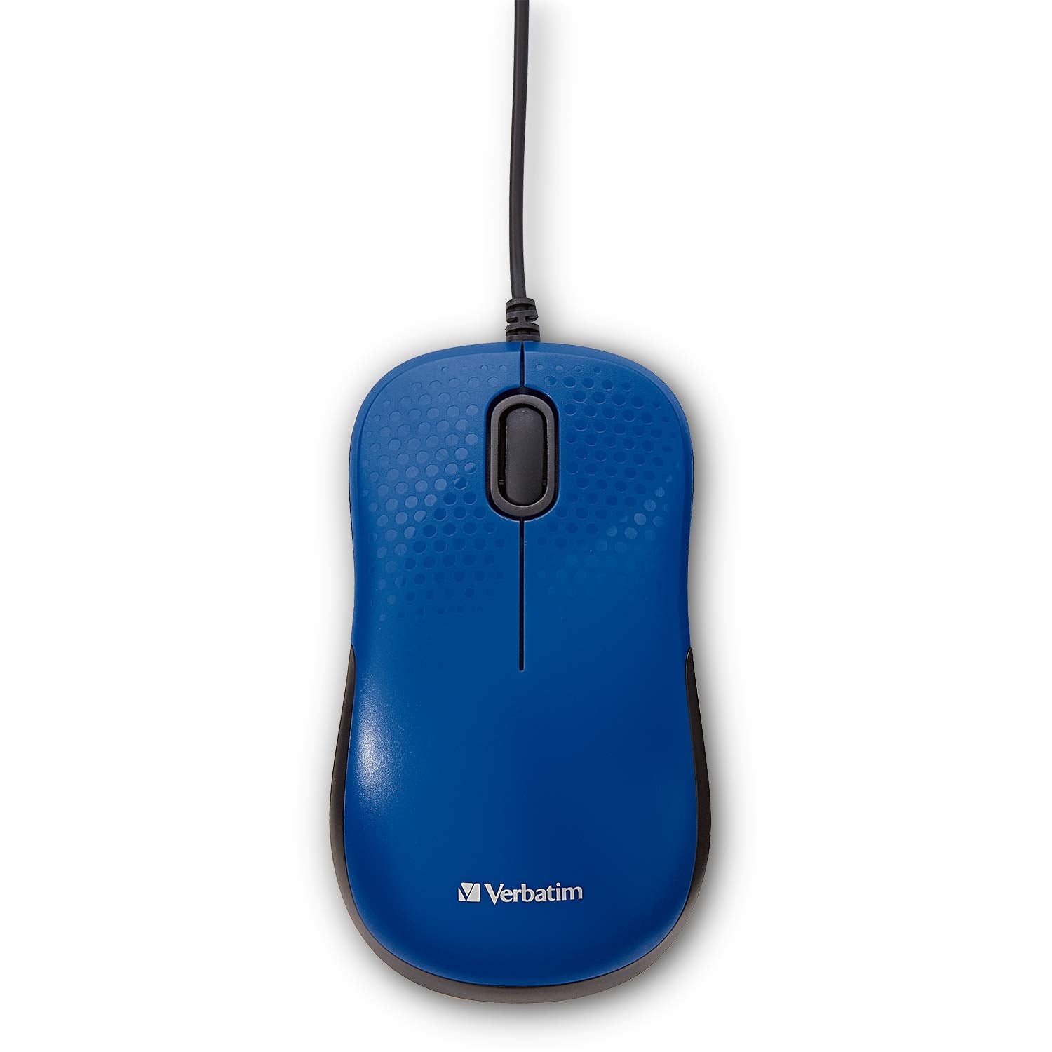 Verbatim Silent Corded Optical Mouse   Blue