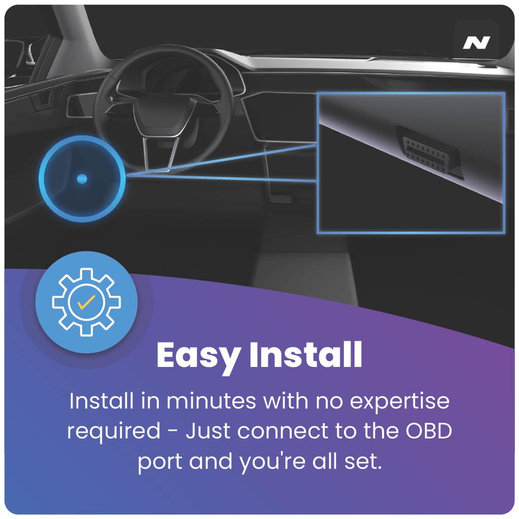 Nextbase Series 2 Obd Power Cable For Dash Camera   Plug & Play Dash Cam Power Cord, Obd Usb Cable Compatible W/All Dash Cams (E