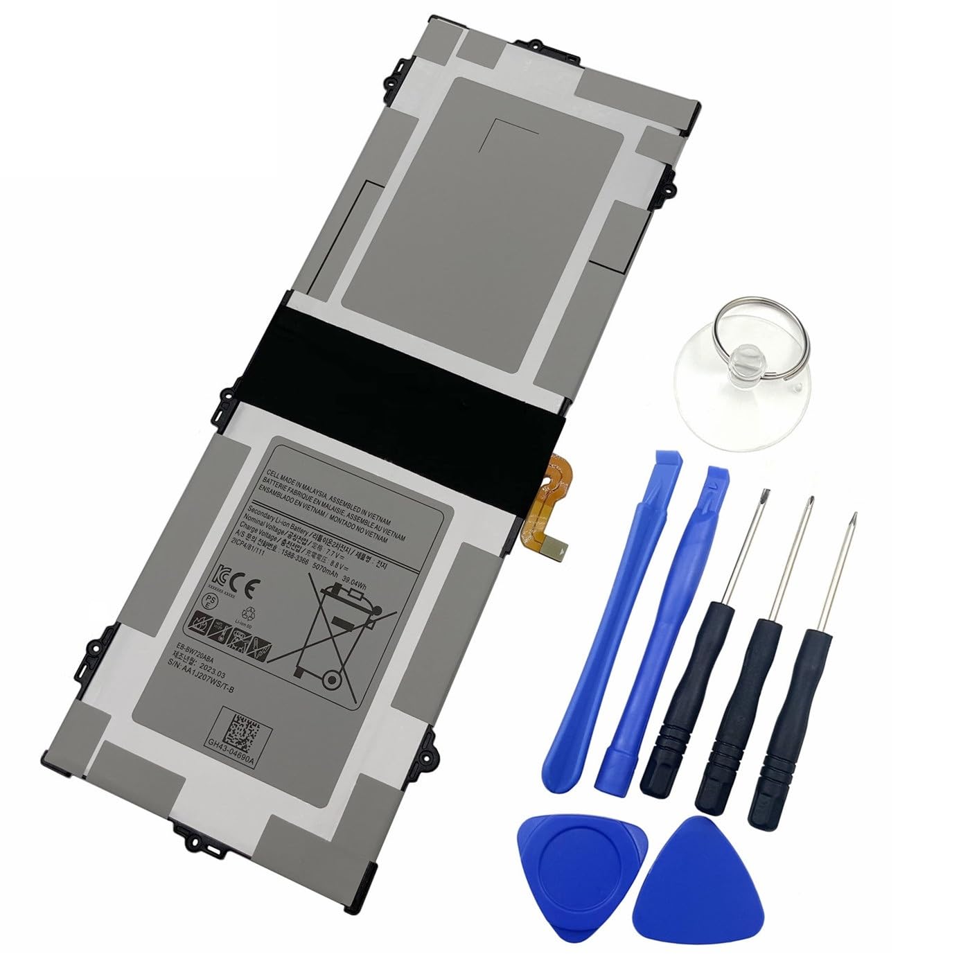 Replacement Battery Eb Bw720Aba For Samsung Chromebook 4 11.6'' Xe310Xba, 4+ 15.6'' Xe350Xba K01Us Xe350Xba K02Us, Chrombook Plu