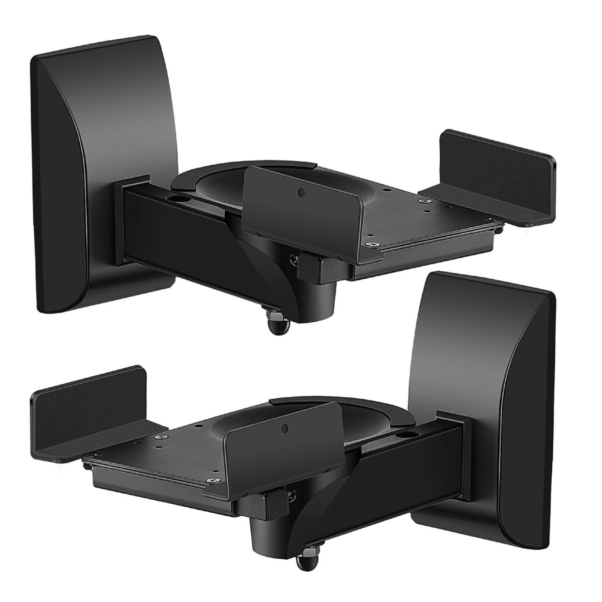 Tnp Dual Bookshelf Speaker Wall Mount   2 Pack, Adjustable, Compatible With Sony, Bose, Yamaha, Pioneer, Sennheiser, Supports Up