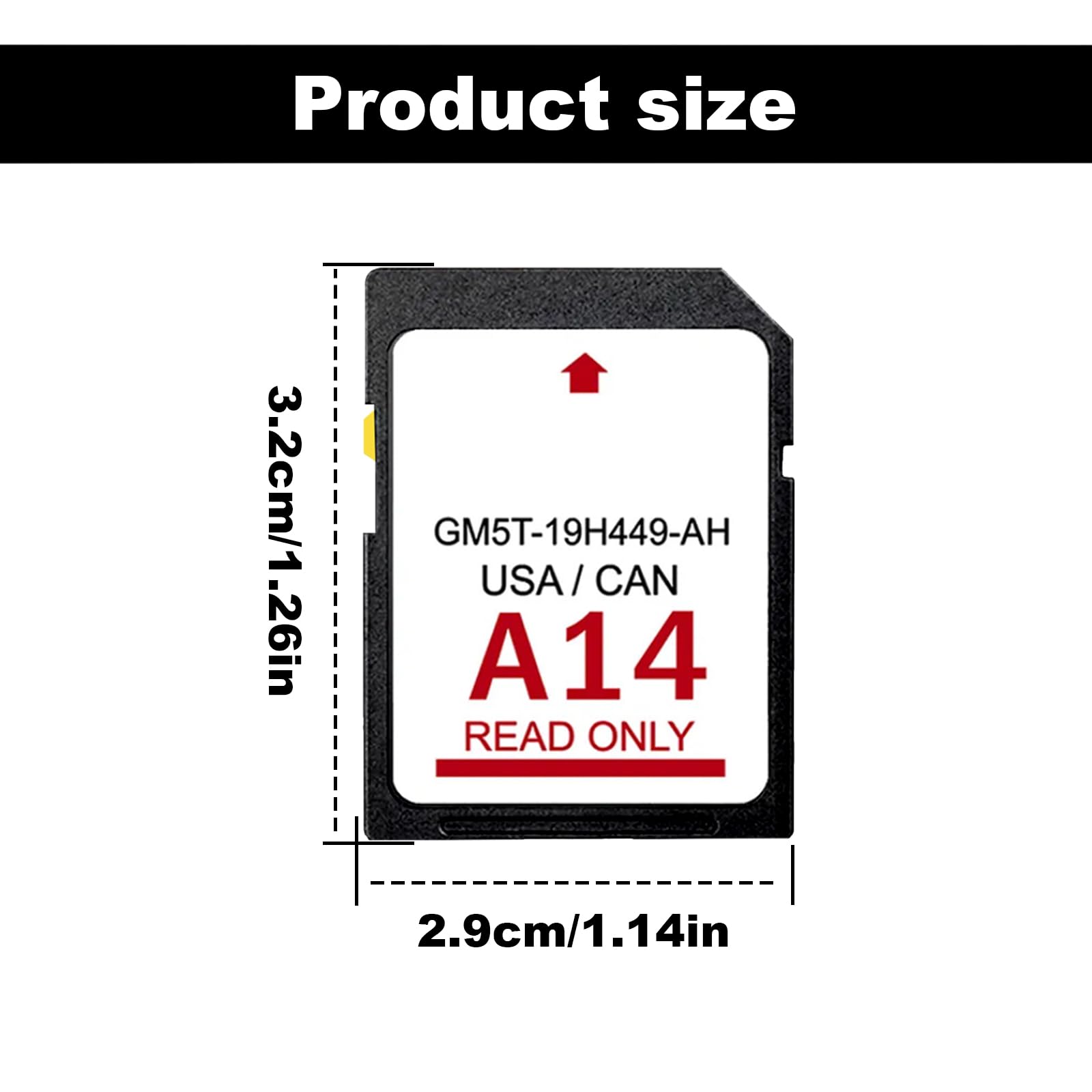 2023 Latest Version A14 Ford Navigation Sd Card Compatible With Ford/Lincoln F 150 Super Duty Edge Escape Expedition Explorer Fo