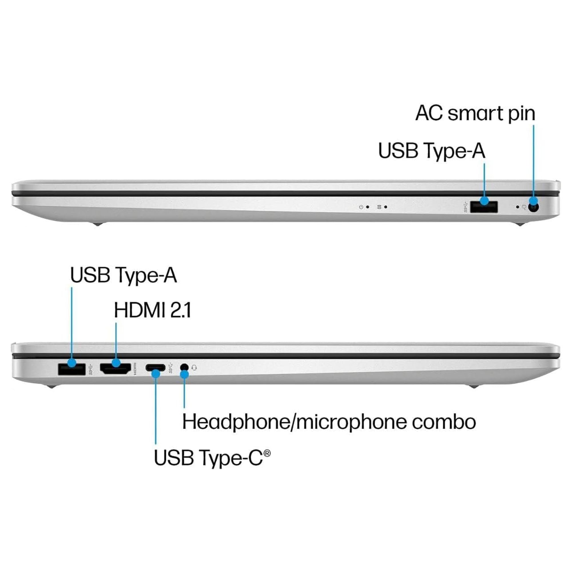 Hp 17 Laptop, 17.3    Hd+, Intel Quad Core I3 1125G4 Processor, 32Gb Ram, 1Tb Ssd, Windows 11 Pro, Anti Glare Display, Long Batt