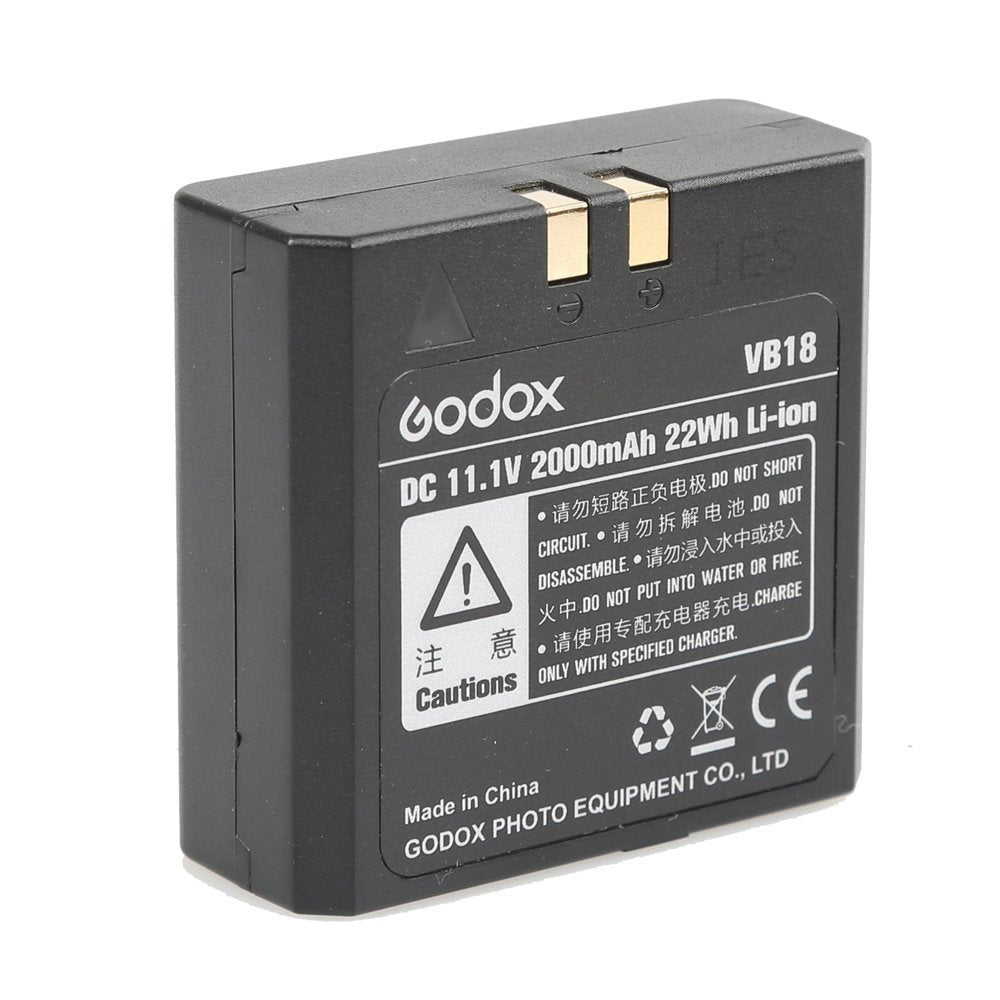 Godox Vb18 Rechargeable Li Ion Battery For Godox V850,V850Ii,V860, V860Ii N, V860Ii C, V860Ii S, V860Ii F, V860Ii O Speedlite Fl