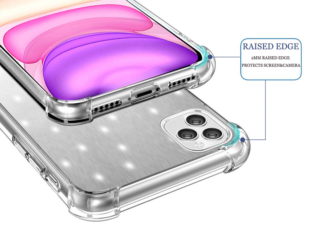 Iwone Case For Iphone 12 Pro Max Eiffel Tower Cute Rubber Durable Protective Skin Cover Patterned Compatible For Iphone 12 Pro M