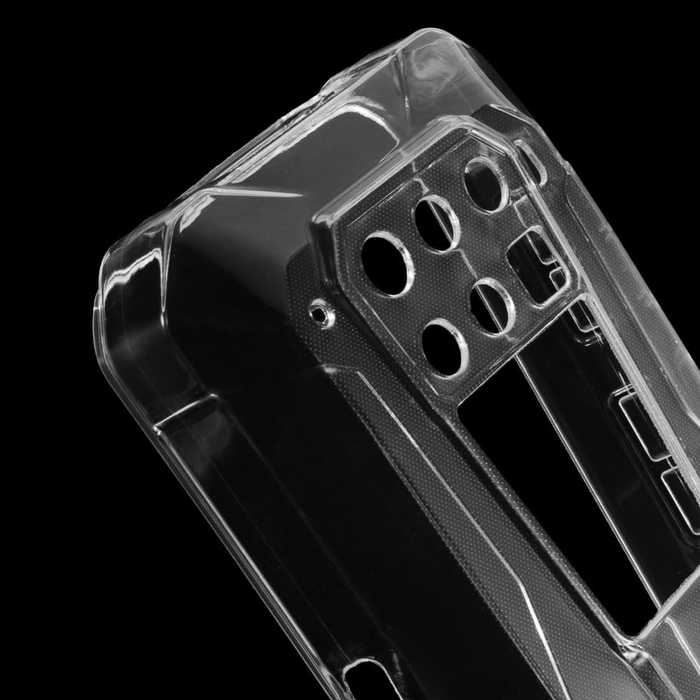 Shantime For Unihertz 8849 Tank 3 Pro Case, Soft Tpu Back Cover Shockproof Silicone Bumper Anti Fingerprints Full Body Protectiv