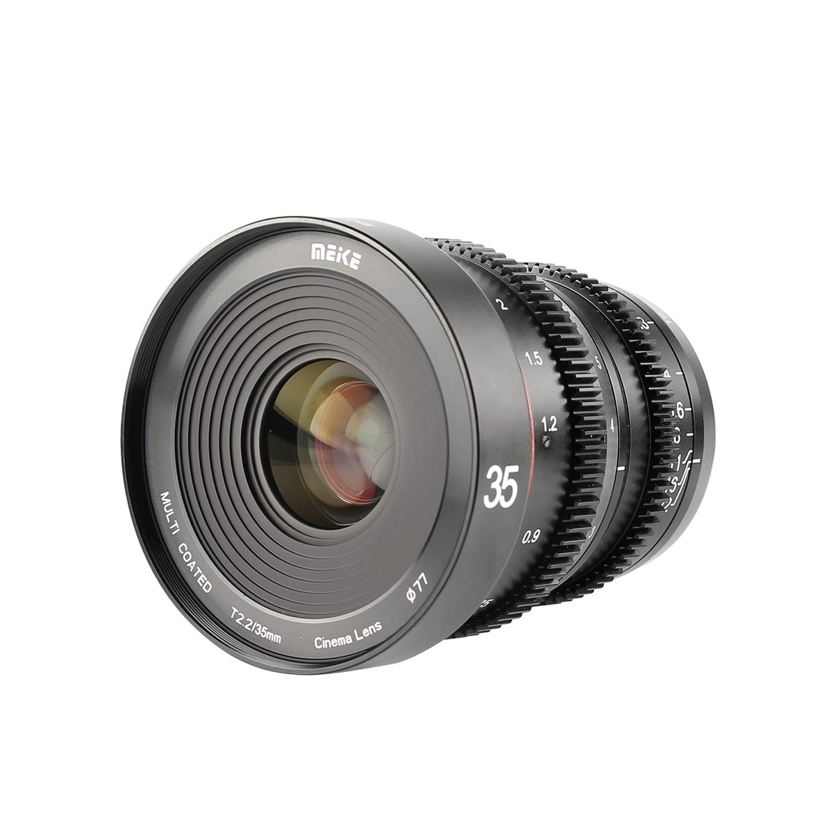Meike 35Mm T2.2 Mini Manual Focus Wide-Angle Cinema Lens For M43 Micro Four Thirds Mft Mount Cameras Bmpcc 4K Zcam E2