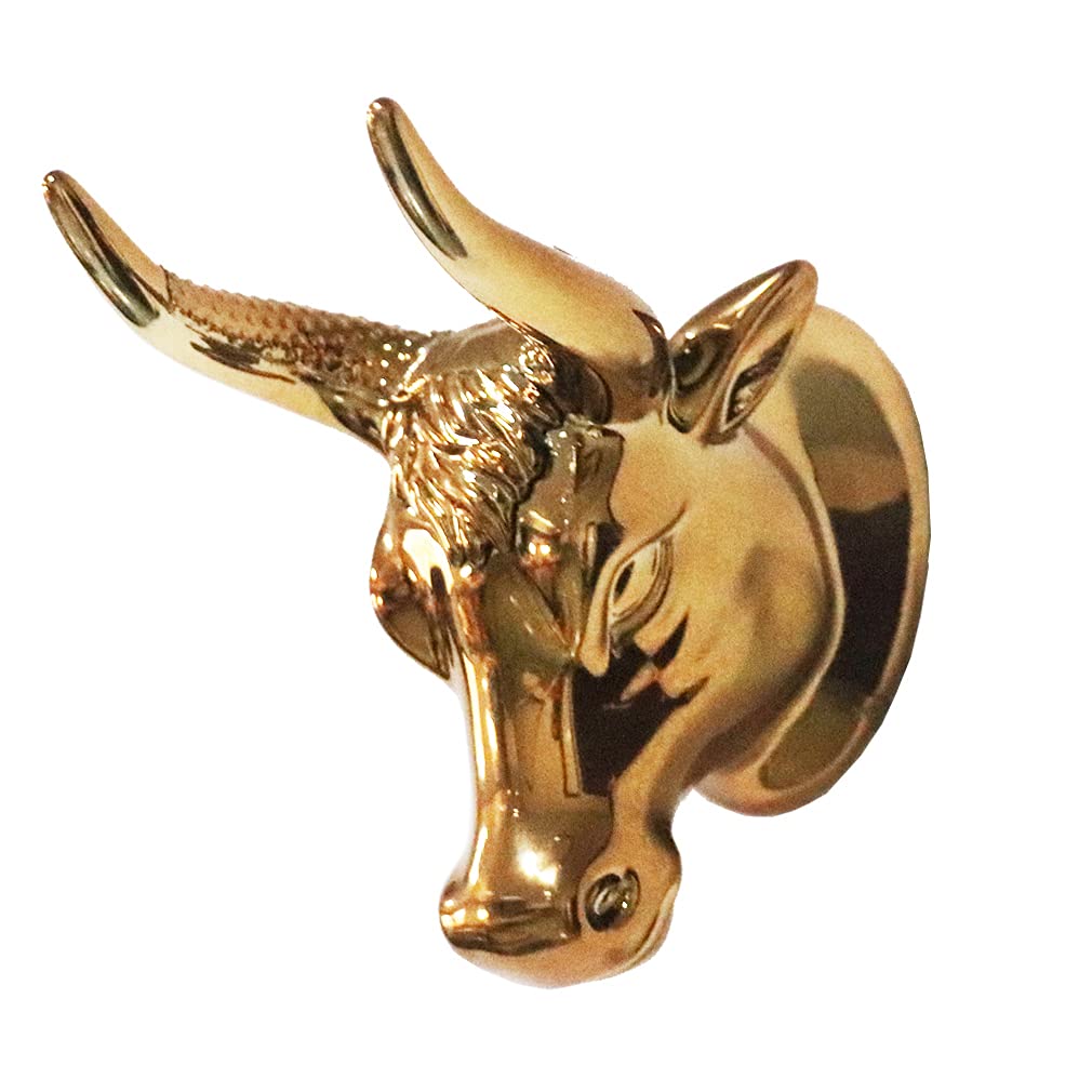 Hidear Guitar Holder Wall Hanger Bull Art Guitar Ukulele Hook Guitar Hanger Wall Hook Holder Stand For Bass Electric Acoustic Gu