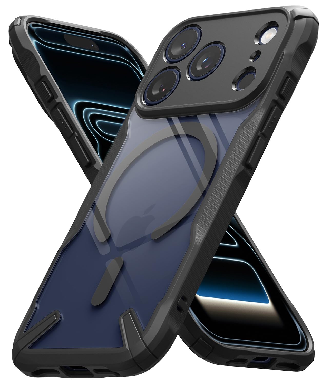 Ringke Fusion-X for iPhone 17 Pro Max Case [Compatible with MagSafe] Augmented Bumper Heavy Duty Shockproof Protective Cover - M