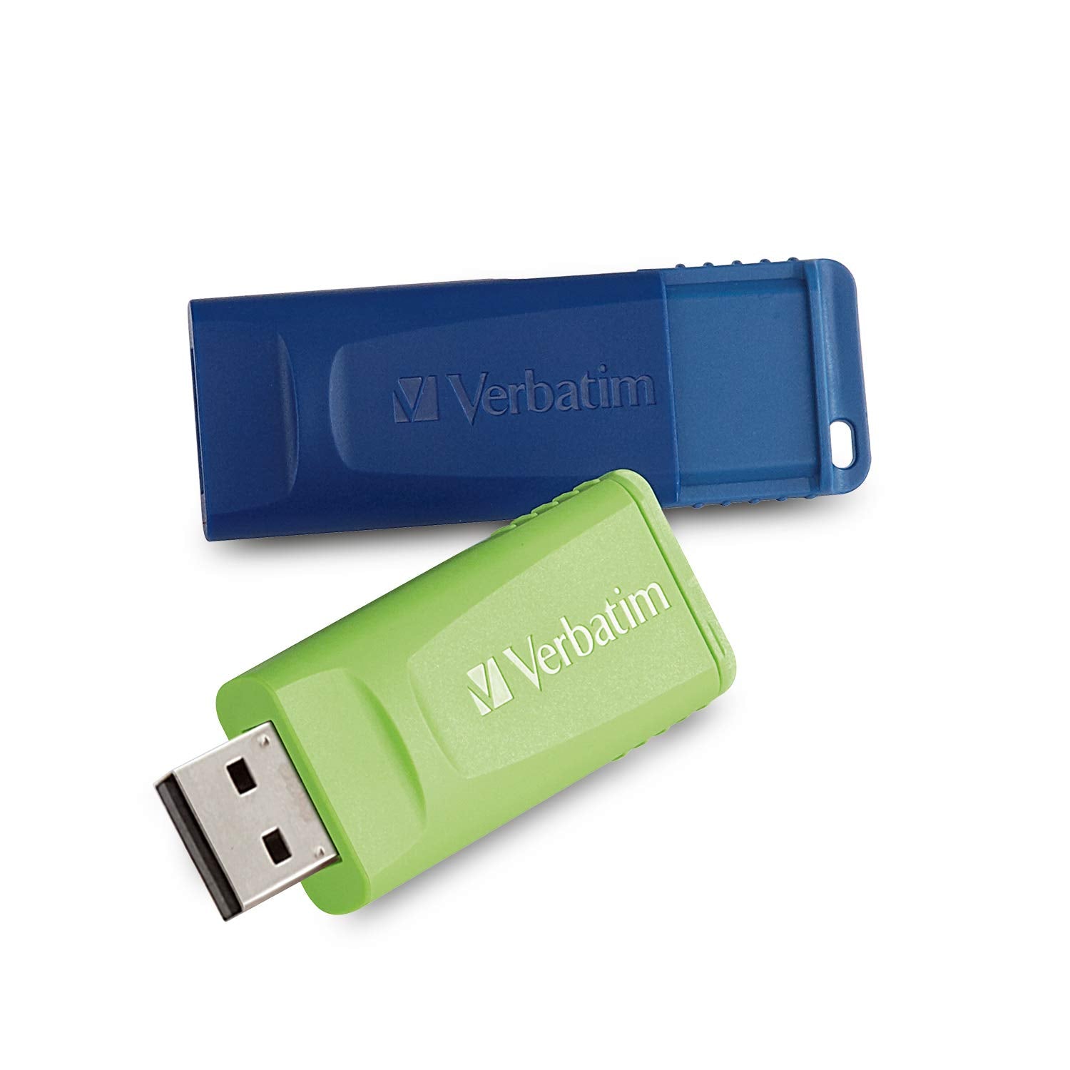 Verbatim 32Gb Store 'N' Go Usb Flash Drive   2Pk   Blue, Green