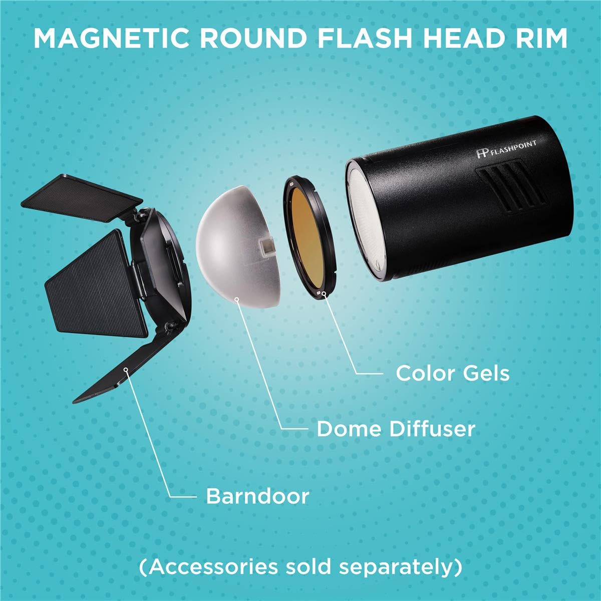 Flashpoint Xplor 100 Pro Ttl R2 Monolight, Black, 100W 2.4G Ttl Portable Light For Photography Lighting, 1/8000S Hss Strobe Ligh