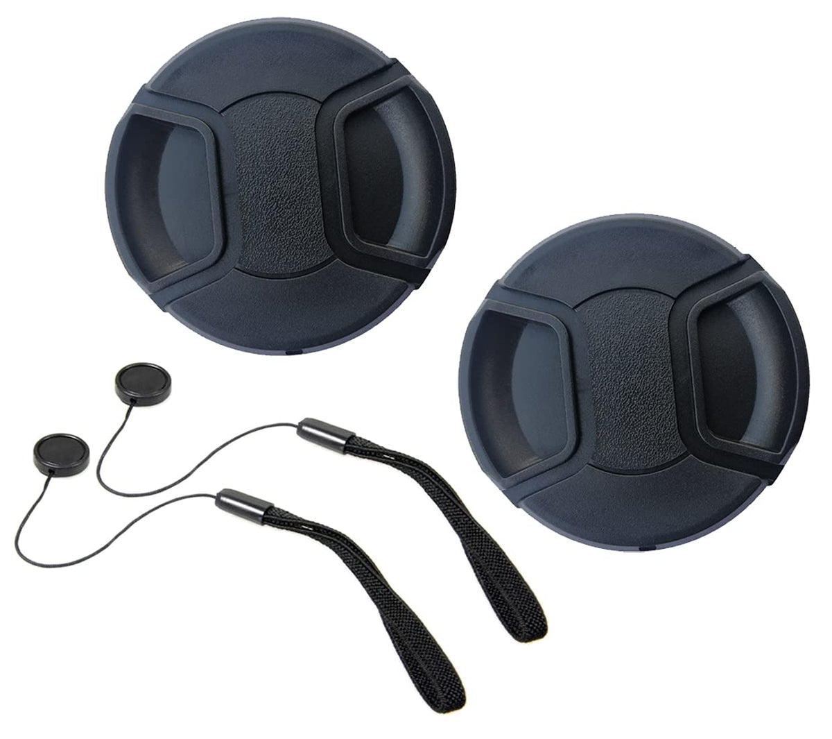 52Mm Lens Cap Cover For Nikon Af S Dx Nikkor 35Mm F/1.8G,Compatible For Canon Rf 35Mm Rf35Mm F/1.8 Is,[2 Pack] Huipuxiang