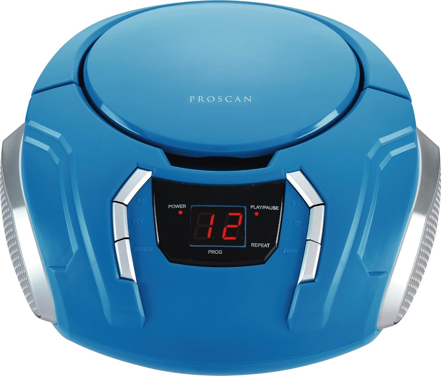 Proscan Elite Portable Cd Player Boombox With Am/Fm Radio + Built In Speakers + Aux Input To Phone/Headphones/Any Audio   Cd Pla