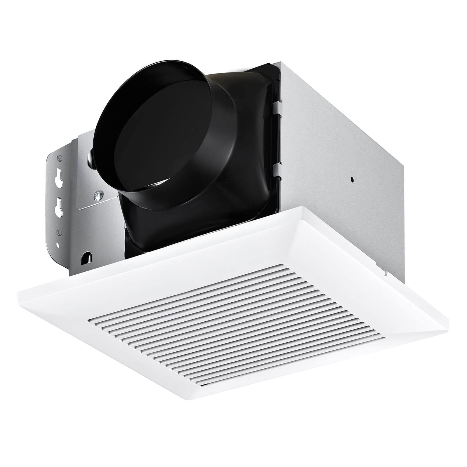 Joeaonz Bathroom Fan 110 Cfm Very Quiet With Matel Housing, Ceiling Mount Exhaust Ventilation Fan Large Air Flow Capacity, Energ