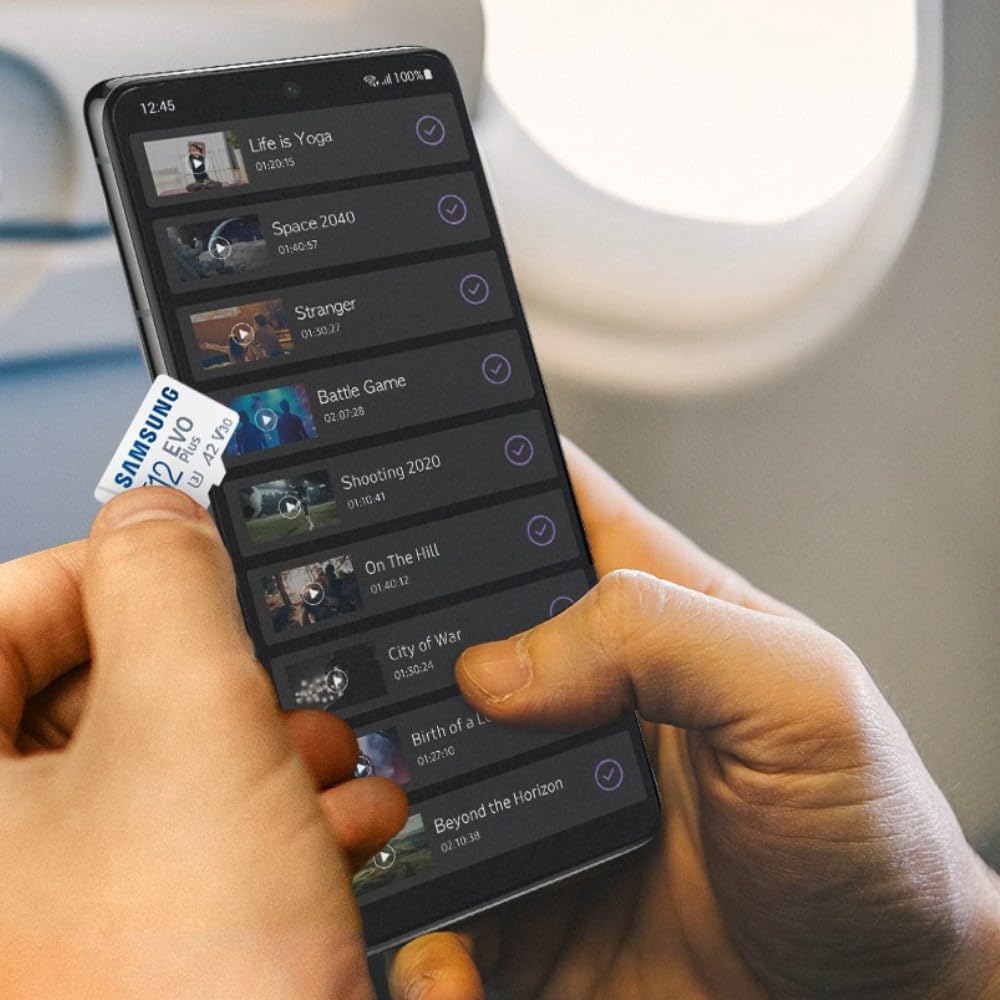 Samsung Evo Plus Microsd Sdxc U3 Class 10 A2 Memory Card 130Mb/S With Sd Adapter 2021 (512Gb)