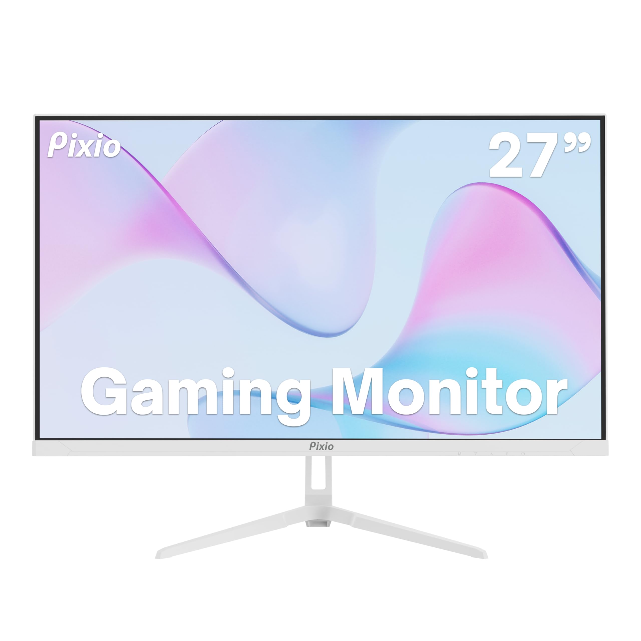 Pixio PX278 Wave White 27 inch 180Hz Refresh Rate FHD 1440p Resolution Fast IPS Panel 1ms GTG Response Time White Gaming Monitor