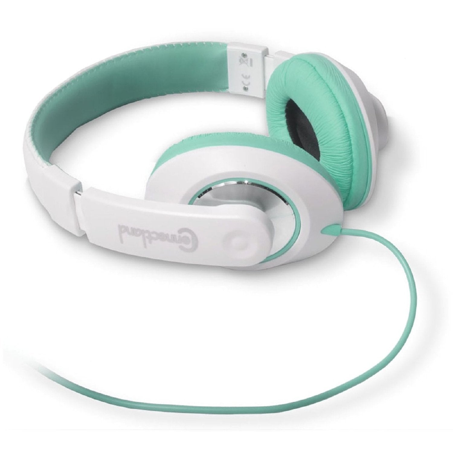 Connectland Stereo Wired Headphone & Microphone Lightweight 40Mm Speaker Music Gaming Stylish Teal Cl Aud63035