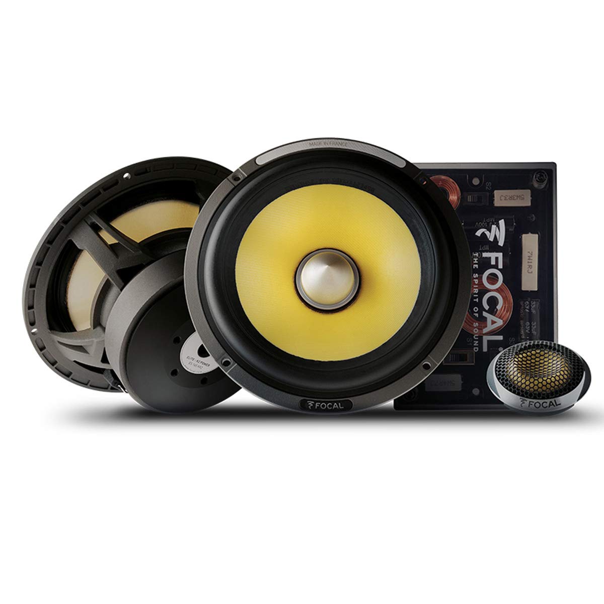 Focal Es165Kx2 6.5    2 Way Component Kit