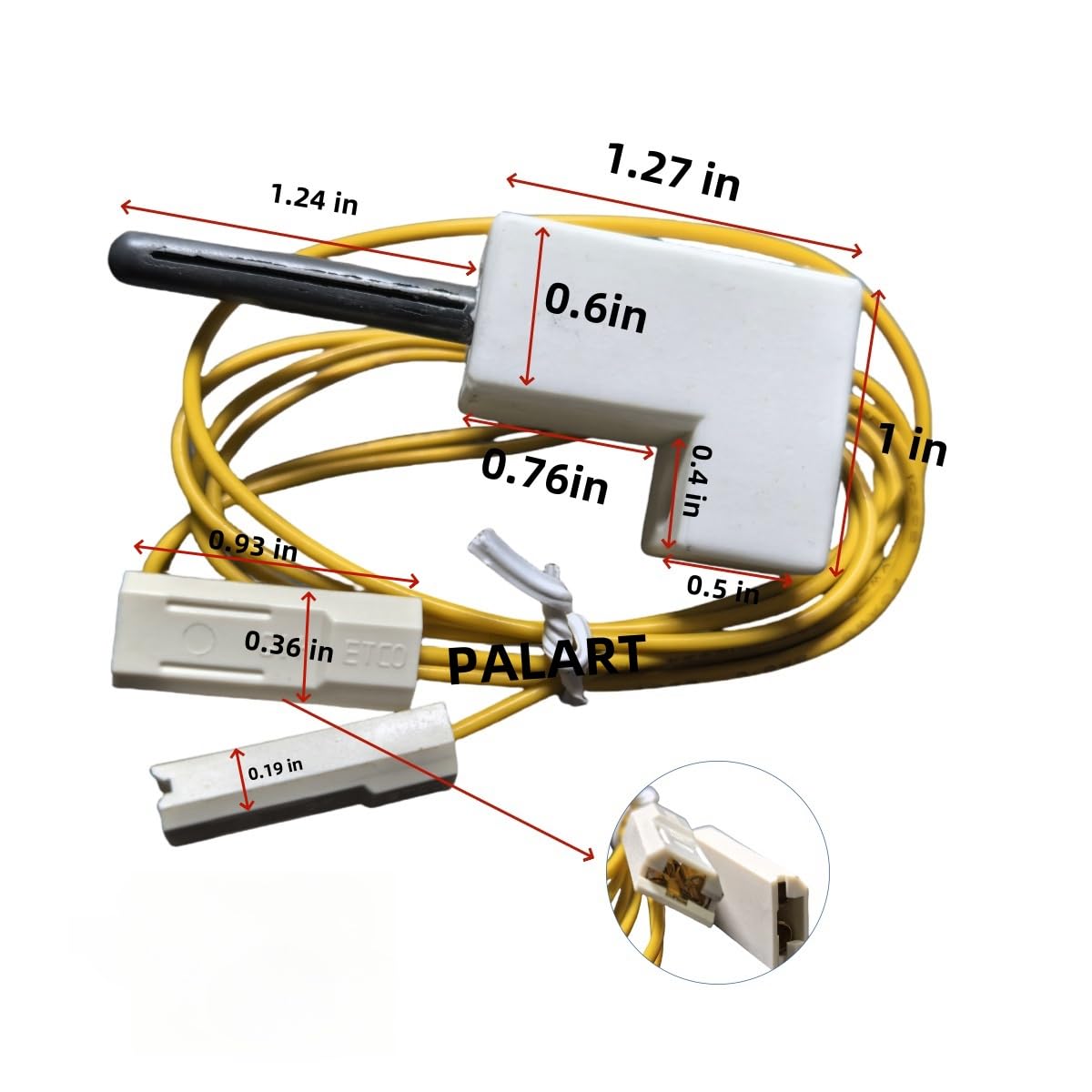 Pp200 Ha1000 Hot Surface Ignitor,Super Duty Hsi Igniter Compatible Whith Desa Reddy Master Heater Pp200 71 052 0700