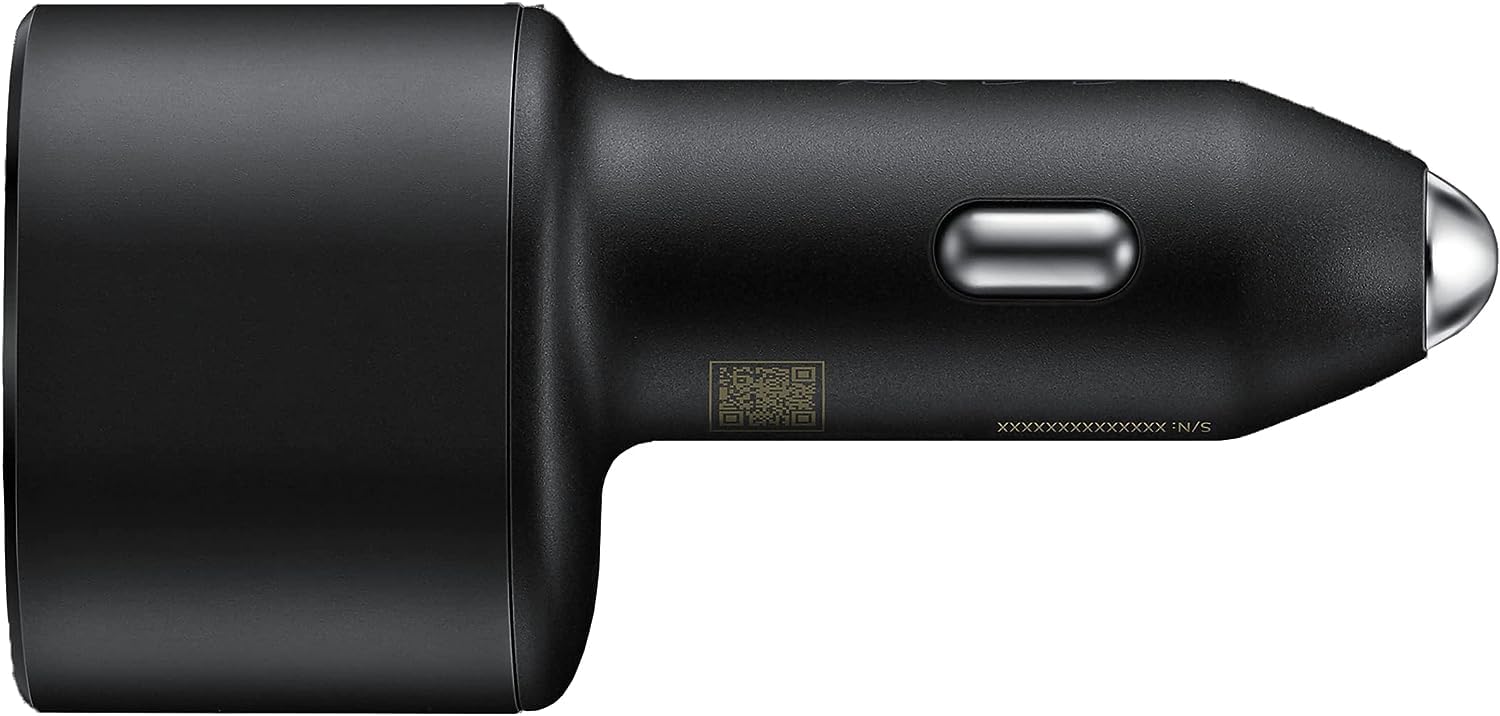 Samsung Super Fast Dual Car Charger Usb (45W+15W) Two Ports Ep-L5300 Black