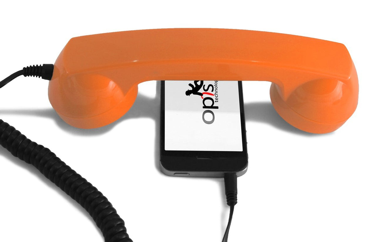 Cell Phone Handset/Retro Phone Handset/Handset For Mobile/Old School Cell Phone/Old Telephone Headset/Cell Phone Receiver/Handhe