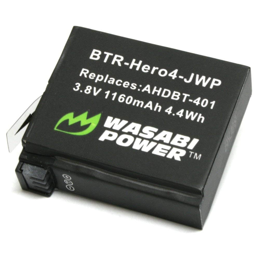 Wasabi Power Battery for GoPro HERO4 and GoPro AHDBT401