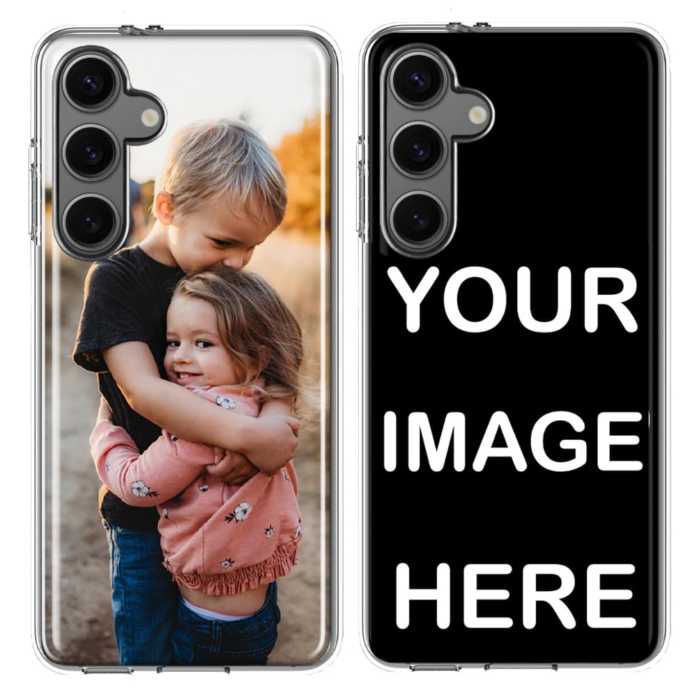 Mundaze Custom Phone Case For Samsung Galaxy A16 5G - Personalized With Your Own Photo - Clear Protective Cover - Custom Gift, S
