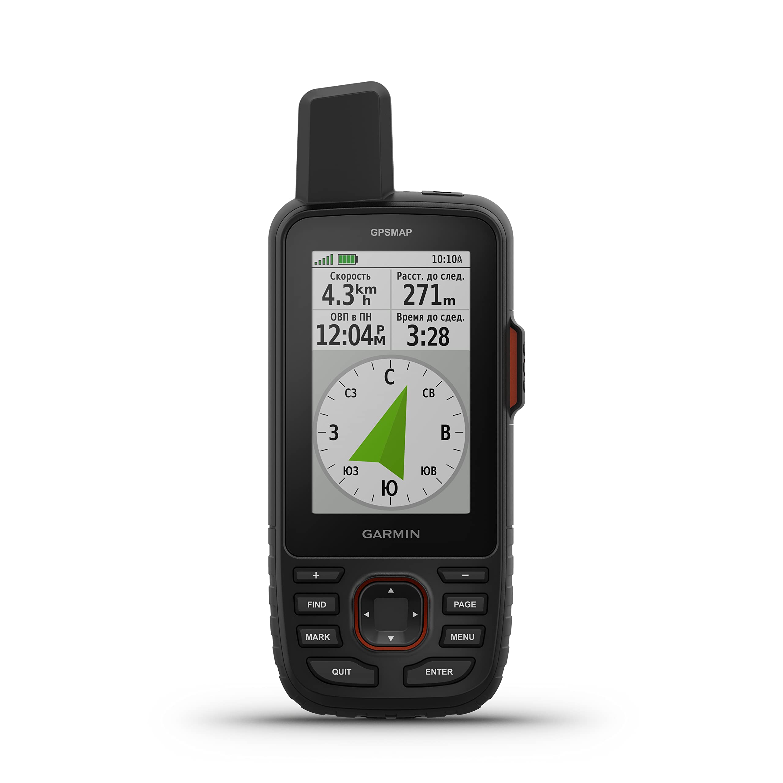 Wearable4U - Garmin Gpsmap 67I Rugged Gps Hiking Premium Handheld, 3In Display With Power Pack Bundle