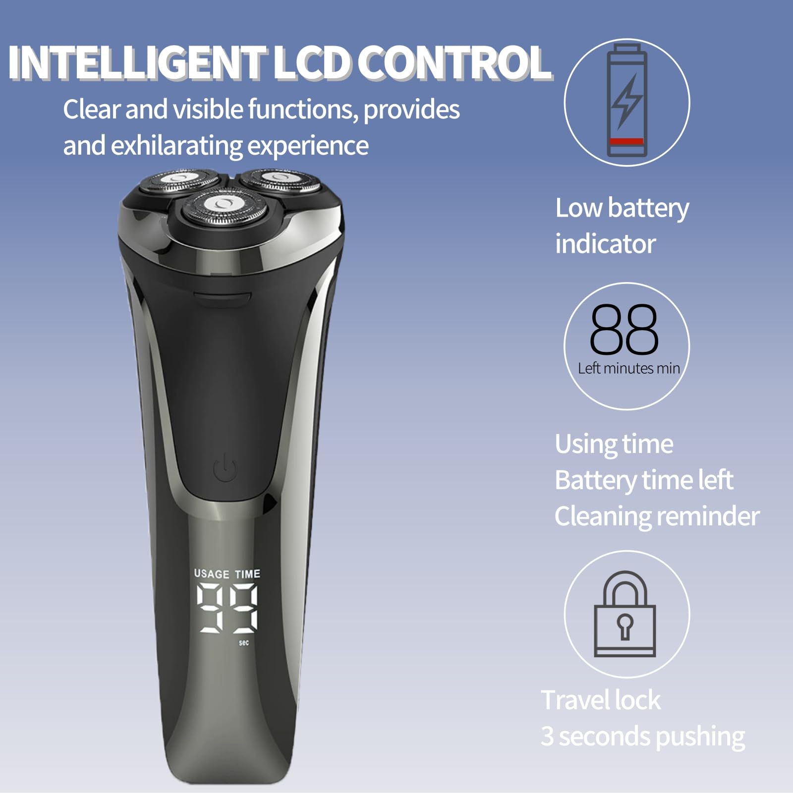 Snapbuy Electric Razor For Men, Snapbuy Electric Razor 4D Rotary, Snapbuy Electric Razor Pro, Ipx7 Waterproof Electric Razor, We