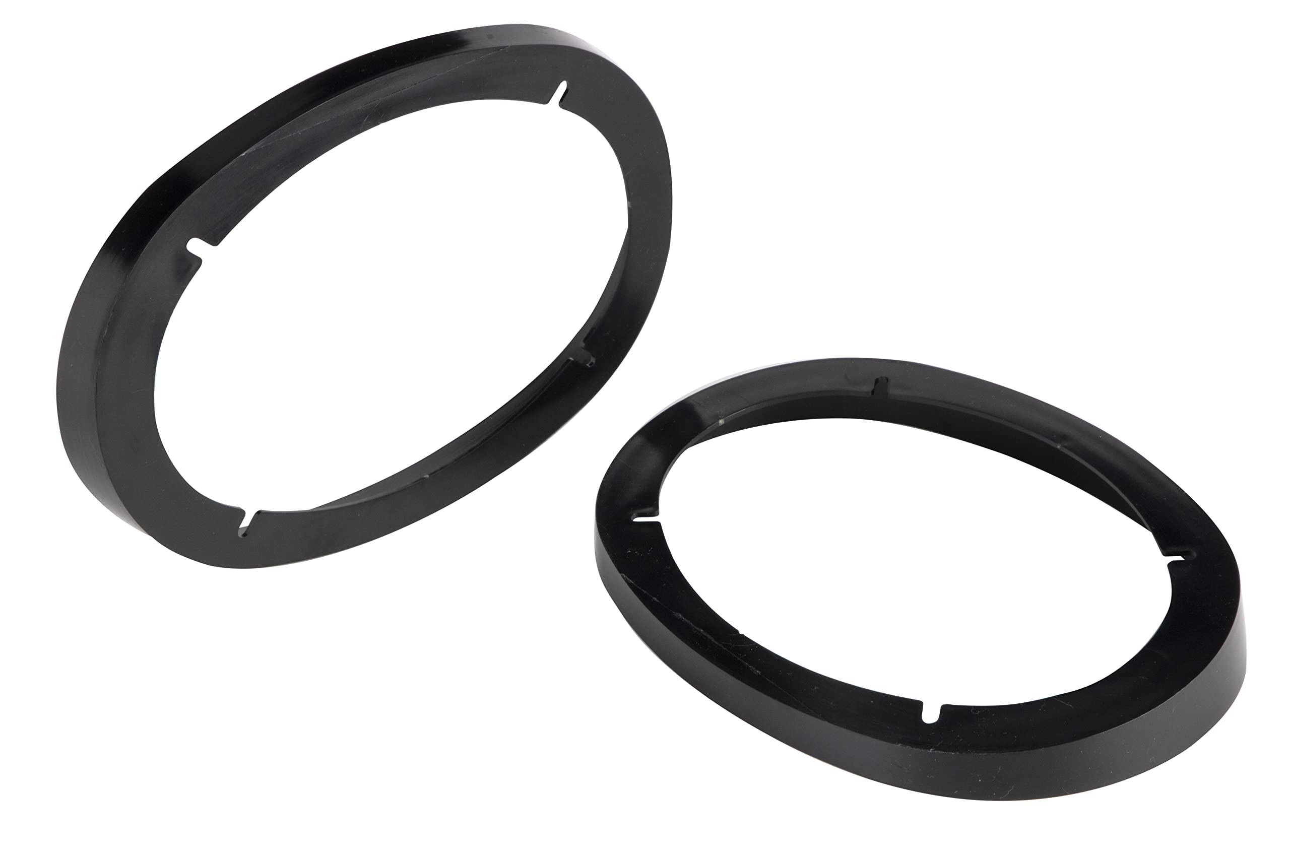 Scosche SS69 1.25' Universal Car Speaker Spacer Rings for 6x9� Aftermarket Speakers Compatible with Most Import and Domestic Vehicles   Car Audio Speaker Adapter   6'x9' Spacers   Sold in Pairs