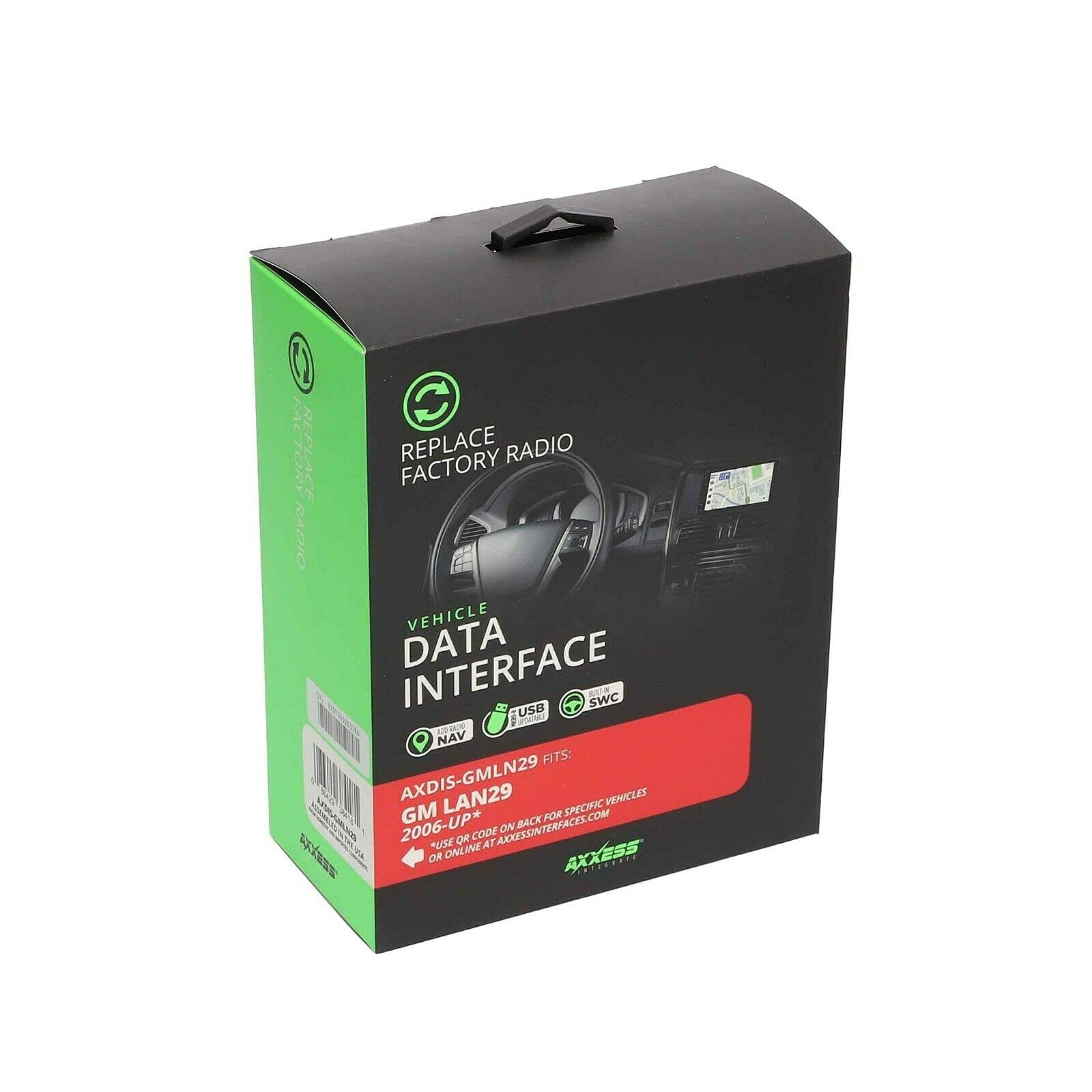 Axxess Axdis-Gmln29 Gm Data Interface With Swc 2006-Up,Black