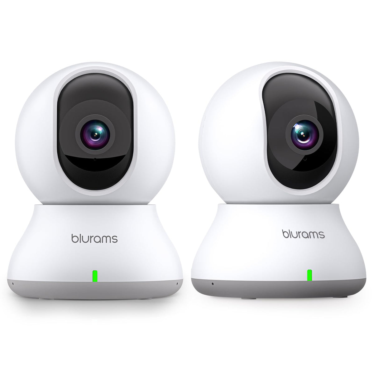 Blurams Indoor Camera, 2K Pet Camera 360 Security Camera For Home Security With Phone App, Motion Tracking, 2 Way Audio, Ir Nigh