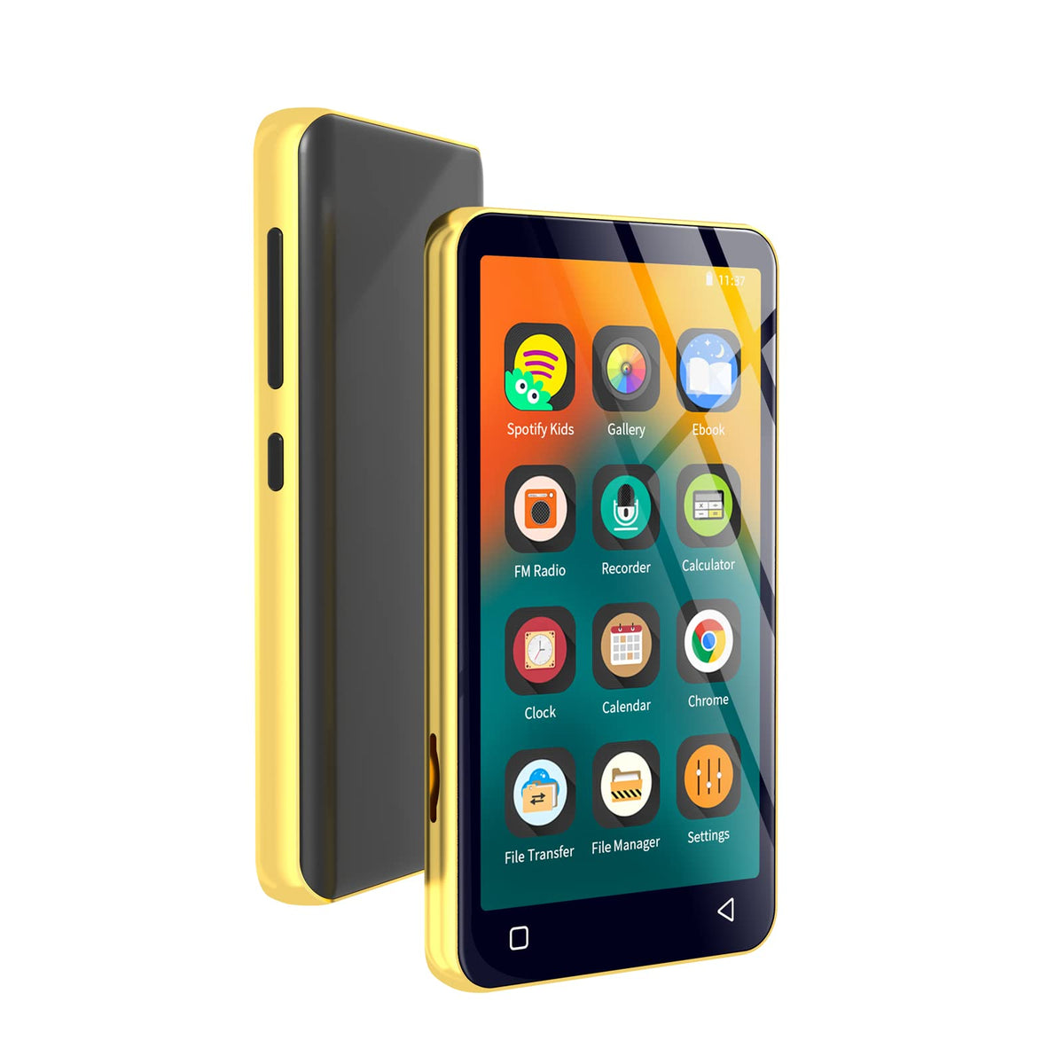 80Gb Mp3 Player With Bluetooth And Wifi, Mp4 Mp3 Player With Spotify 4'' Full Touch Screen And With Pandora, Hifi Sound Walkman 
