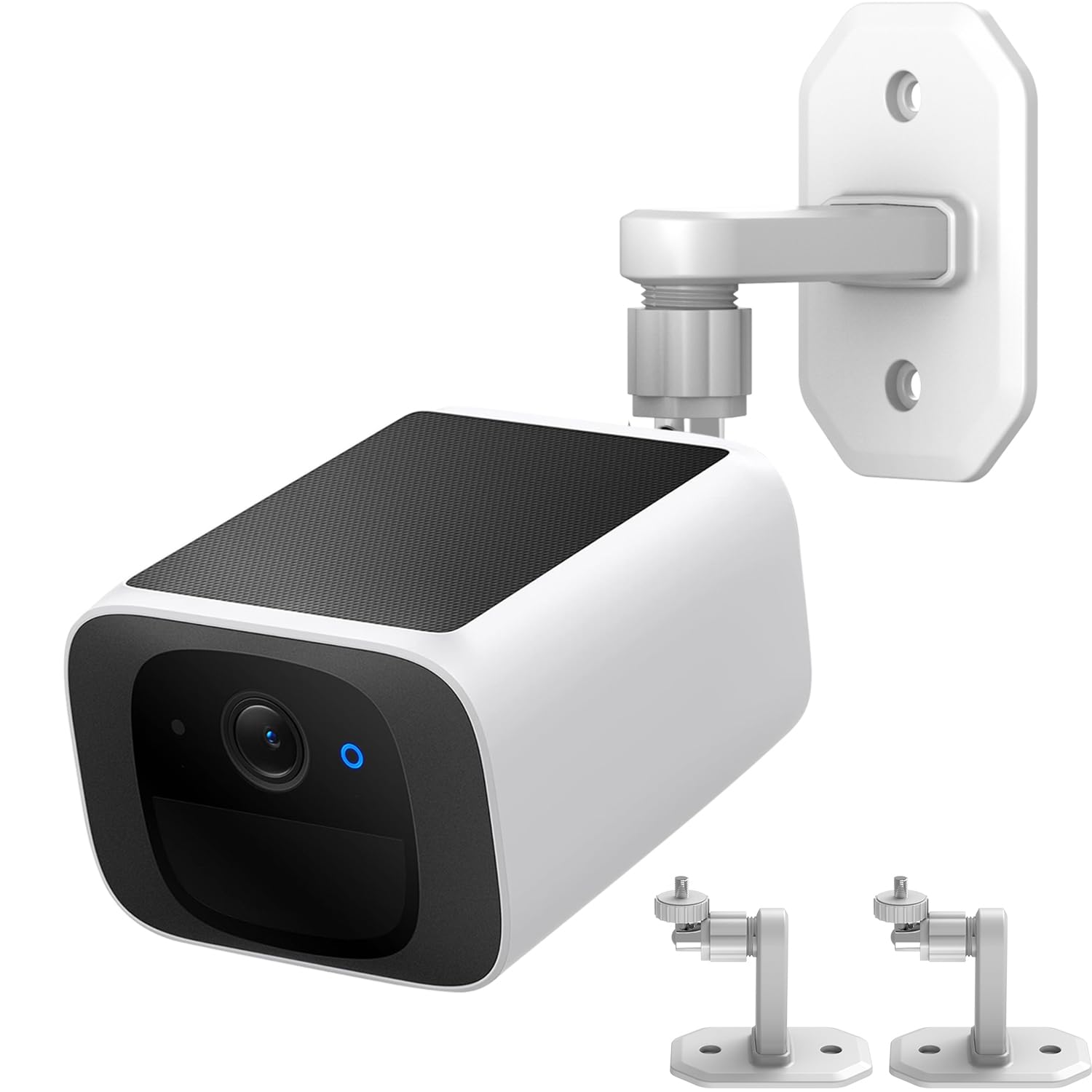 2Pack Adjustable Wall Mount Compatible With Eufycam 2C/2C Pro, 2/2 Pro, 3C/S300, 3/S330, Also For Solocam S220/C210, Eufy Camera Mounting Bracket For Eufy Camera