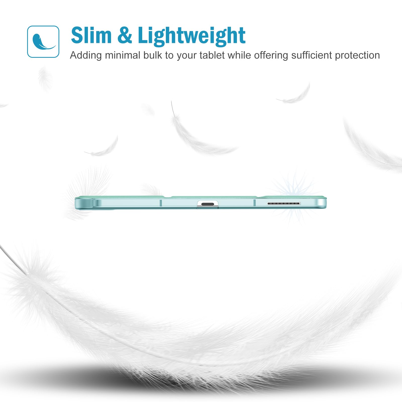 Procase Cover For Galaxy Tab S6 Lite 10.4 Case 2024 2022 2020 With S Pen Holder(Sm P620/P625/P613/P619/P615/P610), Trifold Stand