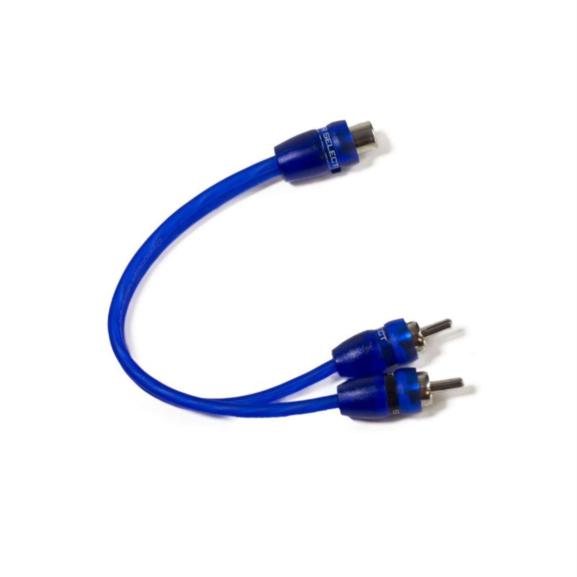 Stinger Select Competition Series 2 Male to 1 Female Y Interconnect Cable Blue