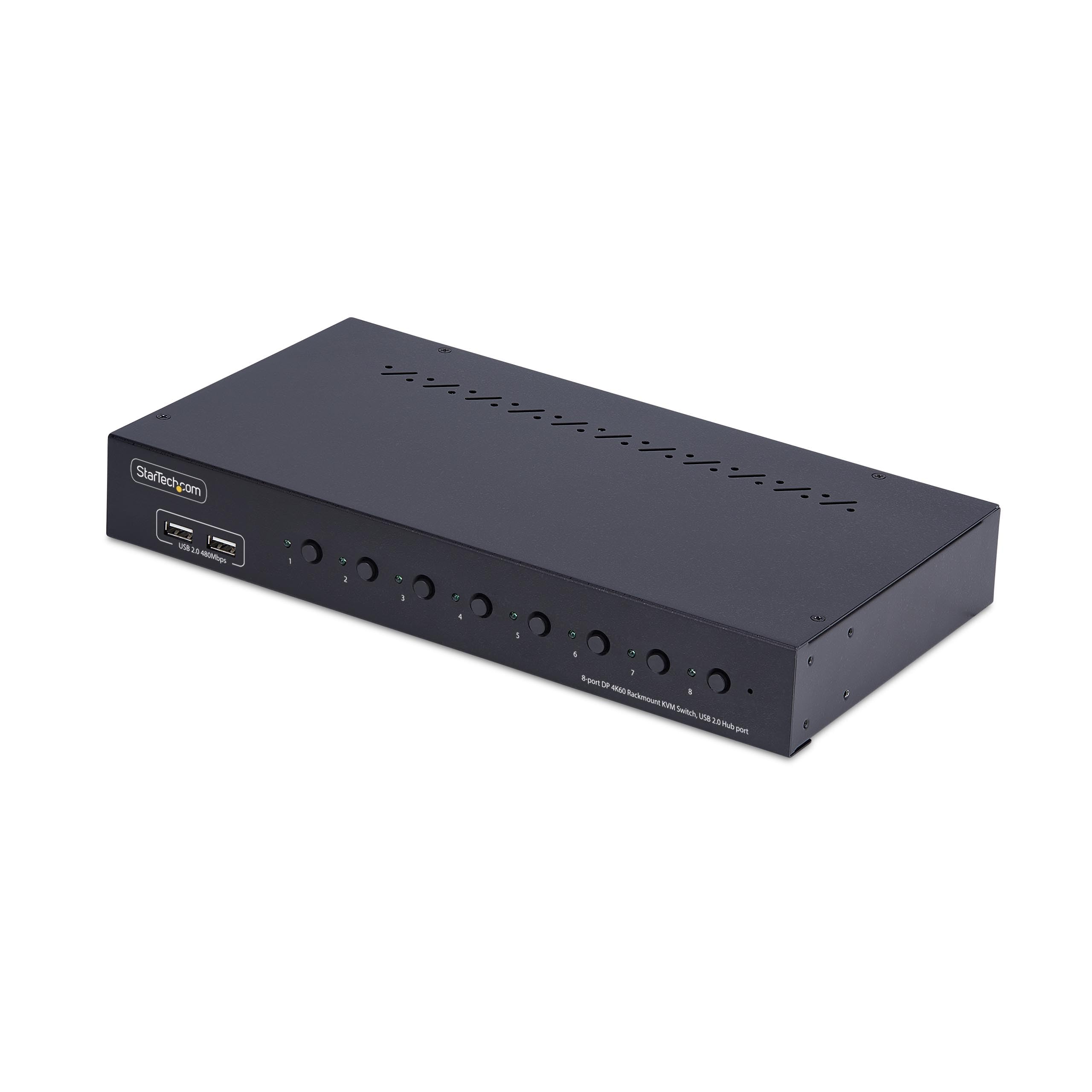 8-Port DisplayPort KVM Switch