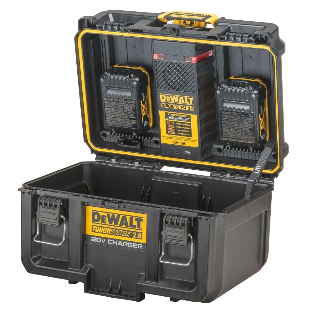 Dewalt Toughsystem 2.0 20V Dual Port Charger (Dwst08050)