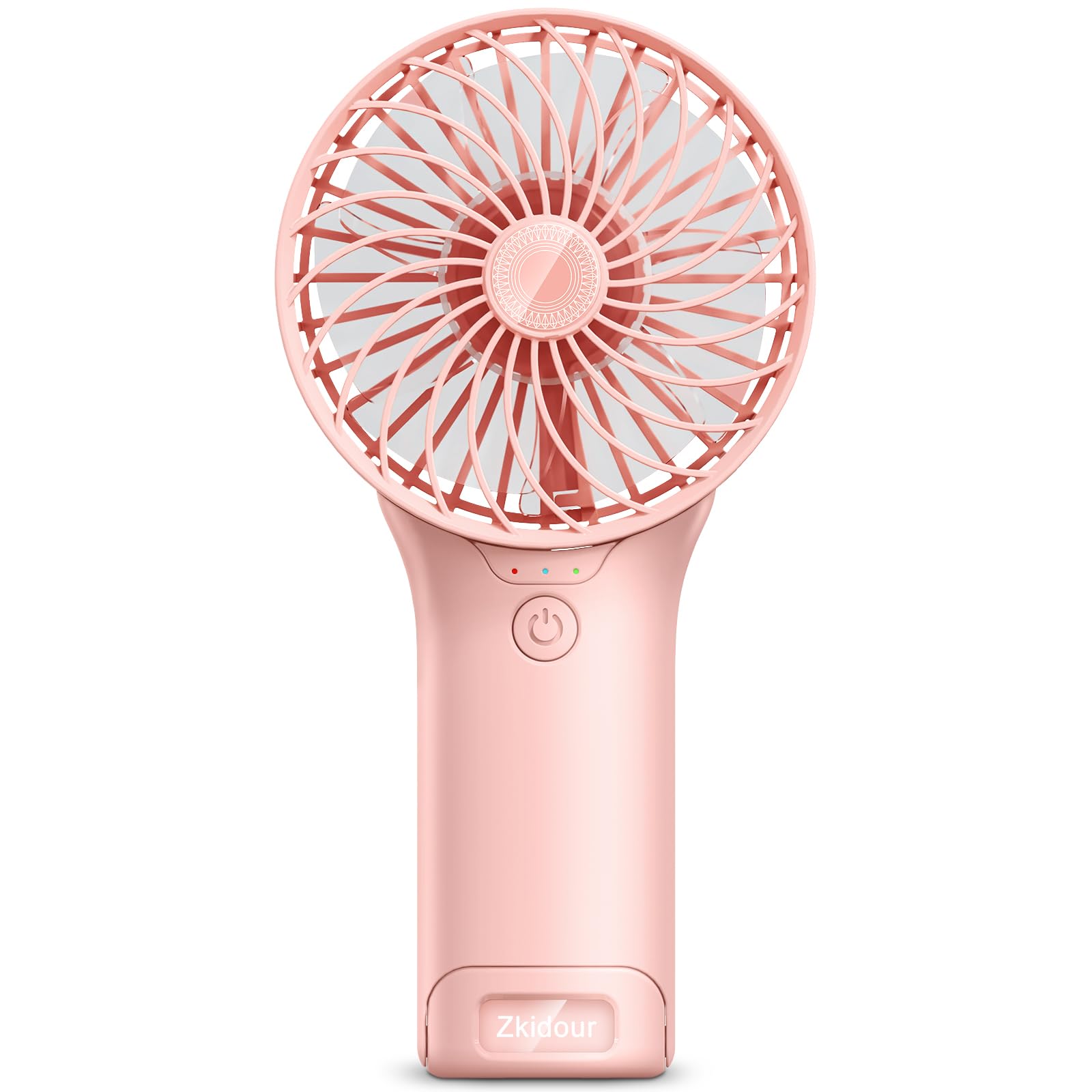 2024 Upgrade Handheld Portable Fan Longer Lasting Max 20Hrs Working Time, 4 Speeds Strong Wind Usb Rechargeable Personal Mini Fa