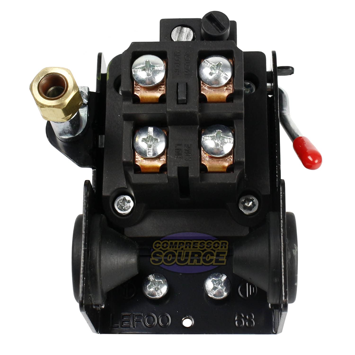 Lefoo Pressure Switch Control Air Compressor 140 175 Single Port Heavy Duty 26 Amp Lf10A 1H 1 Npt1/4 140 175