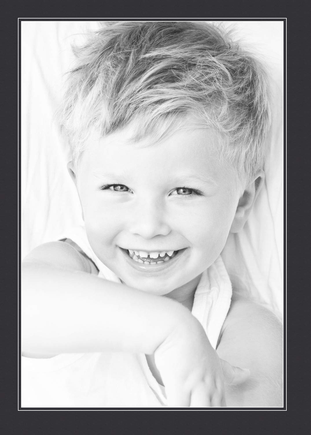 21X31 Smooth Black / Black Custom Mat For Picture Frame With 17X27 Opening Size (Mat Only, Frame Not Included)