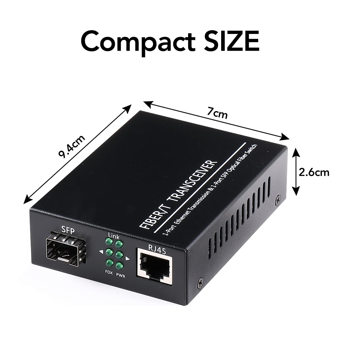 Open Sfp Slot A Pair Of 1.25G/S Gigabit Fiber Ethernet Media Converter 10/100/1000Base Tx To 1000Base Sx Smf Rj45 To Sfp Slot, S